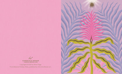 Botanical Fantasy Notes | 20 Cards + Envelopes