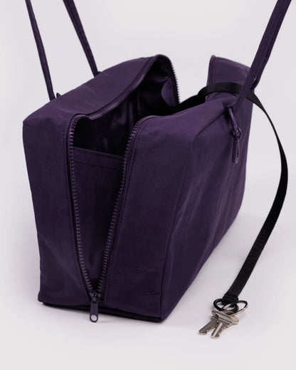 Medium Nylon Bowler Bag | Fig
