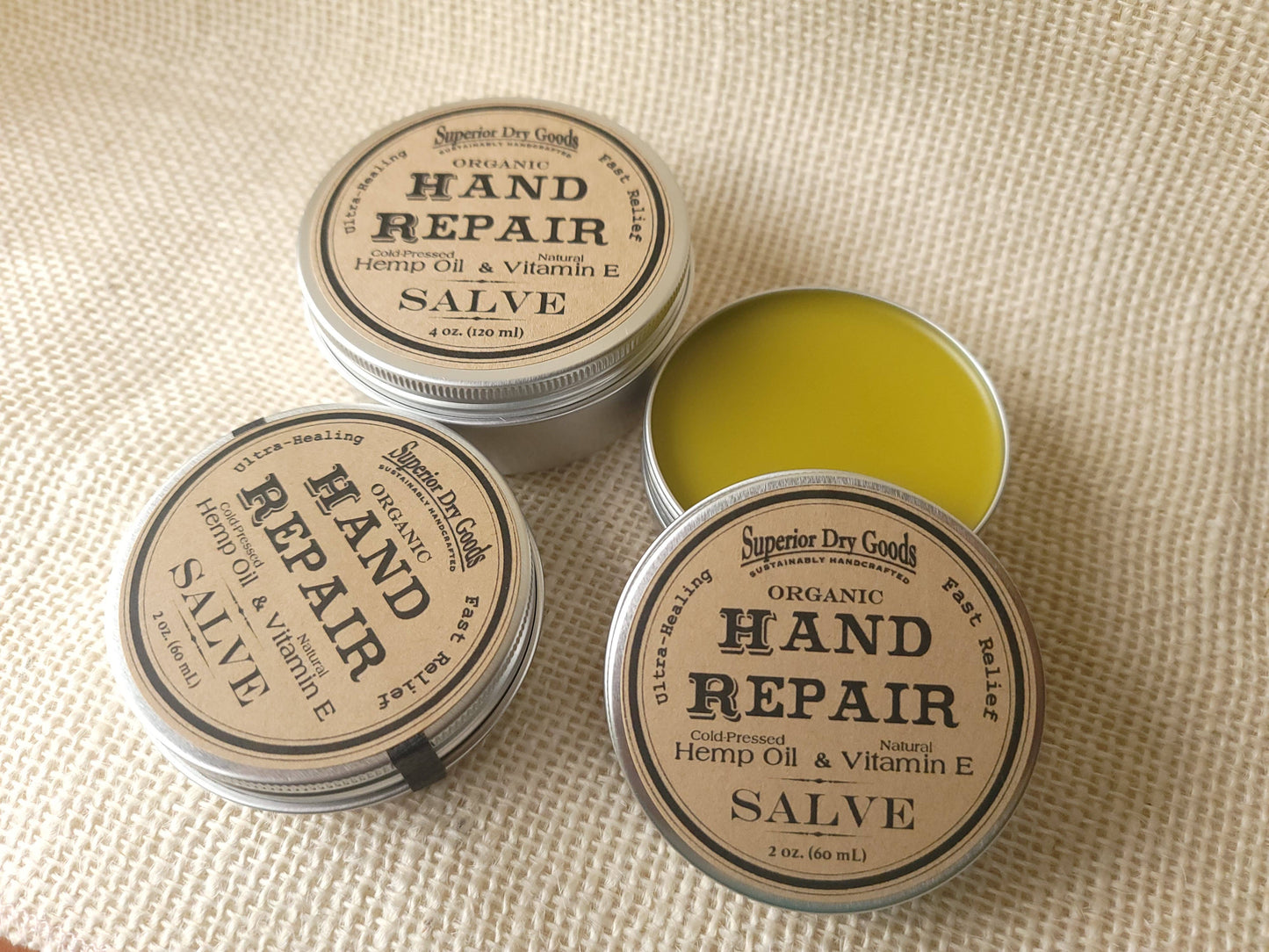 Hand Repair Salve | Hemp & Clary Sage
