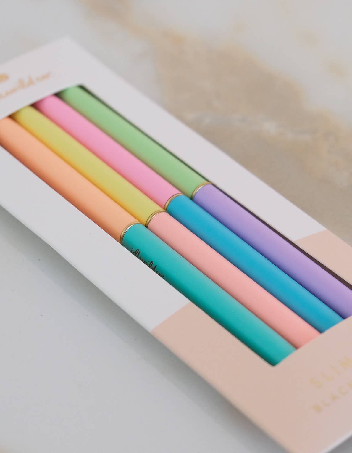 Slim Pens Set | Duo-Tone Neons