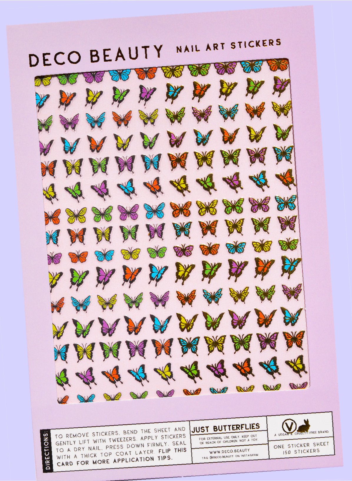 Nail Art Stickers | Just Butterflies