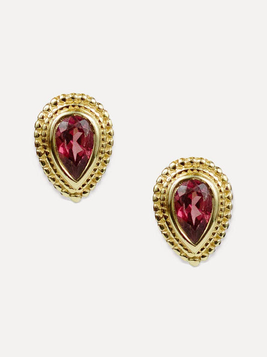 Ellis Studs | Garnet