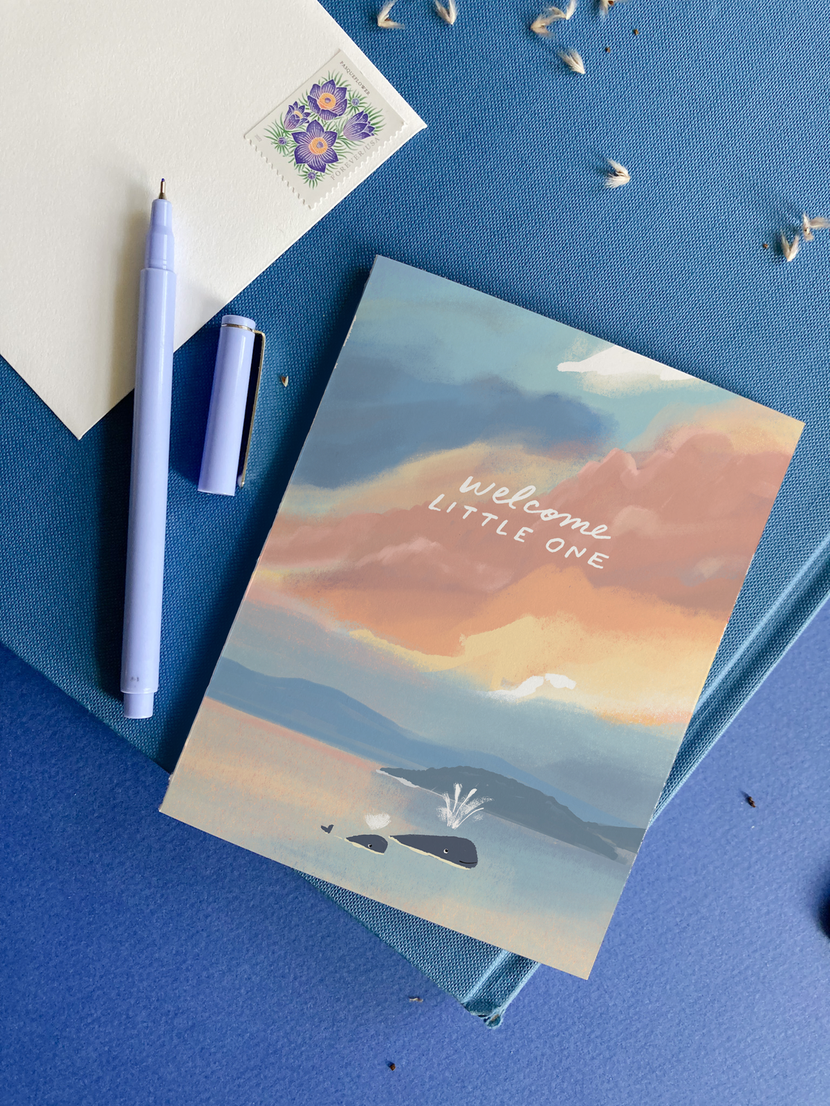 Whale Baby Card
