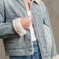 Après-ski Sherpa Denim Jacket