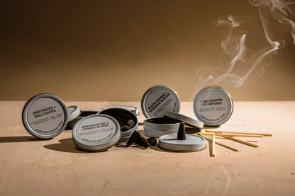 Palo Santo + Amber Topaz Incense Cones