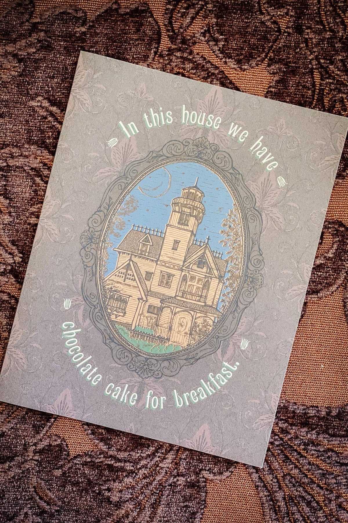Chocolate Cake for Breakfast Card