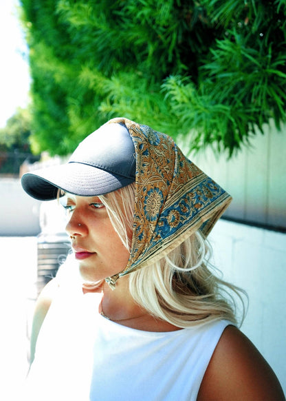 Kalamari Cotton Bandana | Seaside Garden