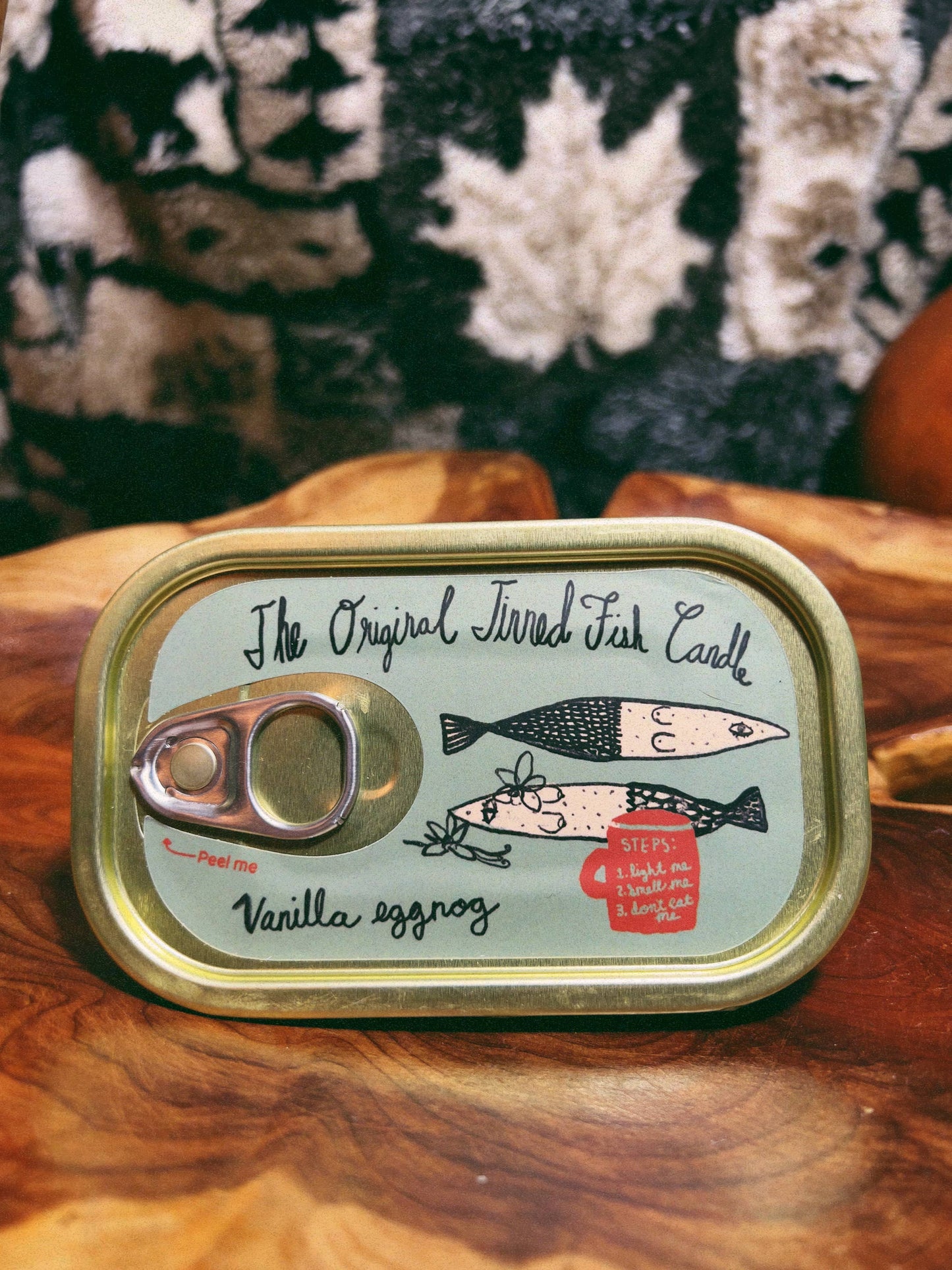 Tinned Fish Candle | Vanilla Eggnog