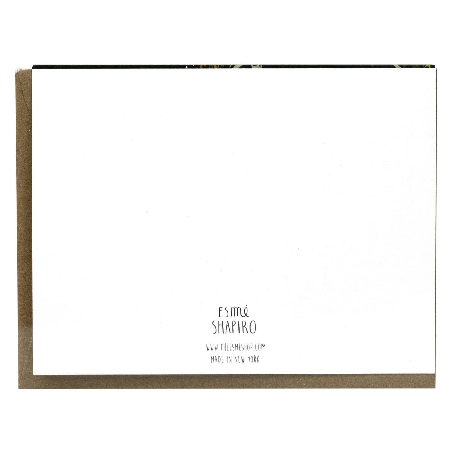 Dalmation Floral Thank You Card