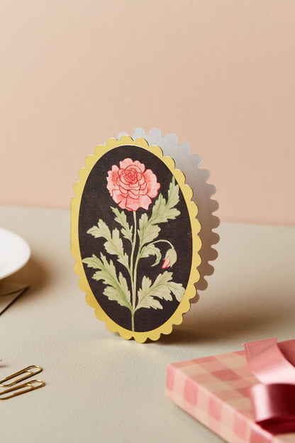 No. 8 Rose Mini Card