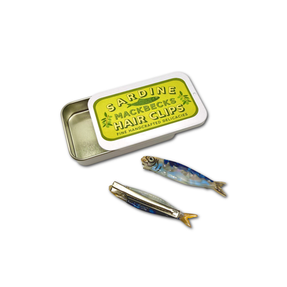 Sardine Barrettes | Set of 2