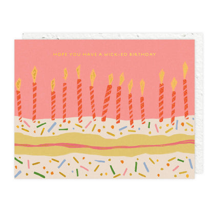 Candle Wishes Birthday Card