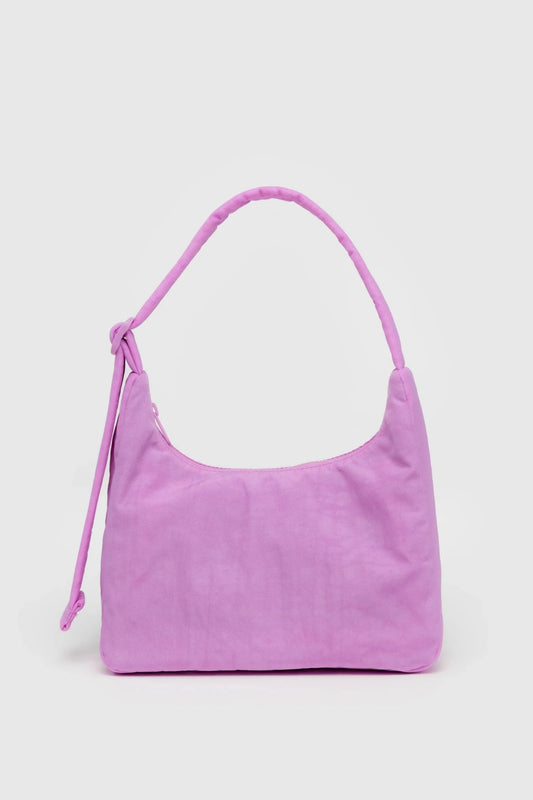 Mini Nylon Shoulder Bag | Peony