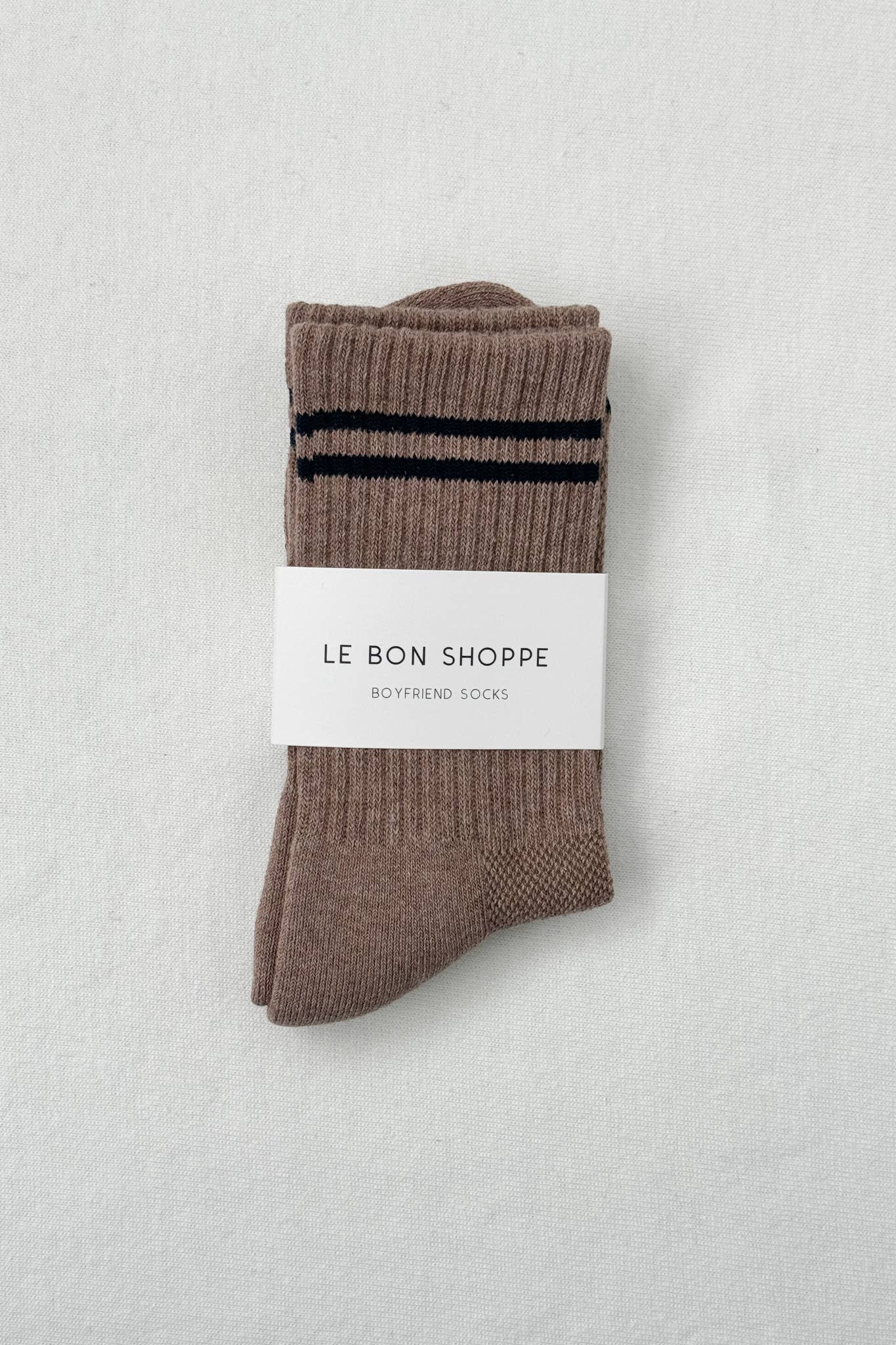 Boyfriend Socks | Light Grey