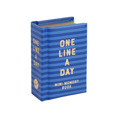 Mini One Line a Day | Navy Stripes