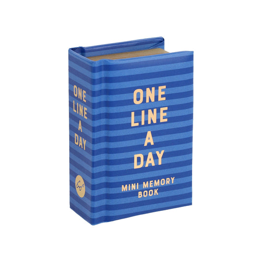 Mini One Line a Day | Navy Stripes