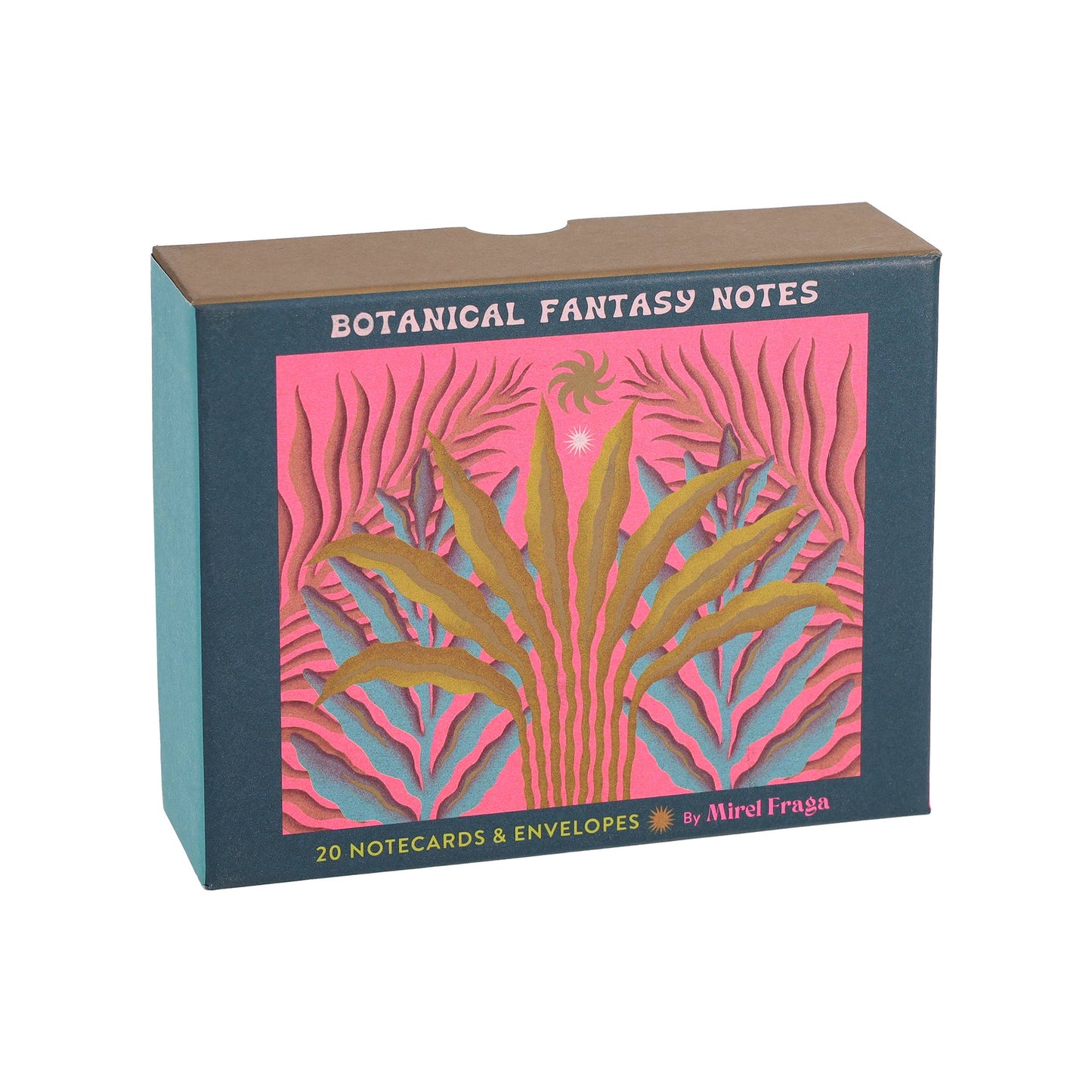 Botanical Fantasy Notes | 20 Cards + Envelopes