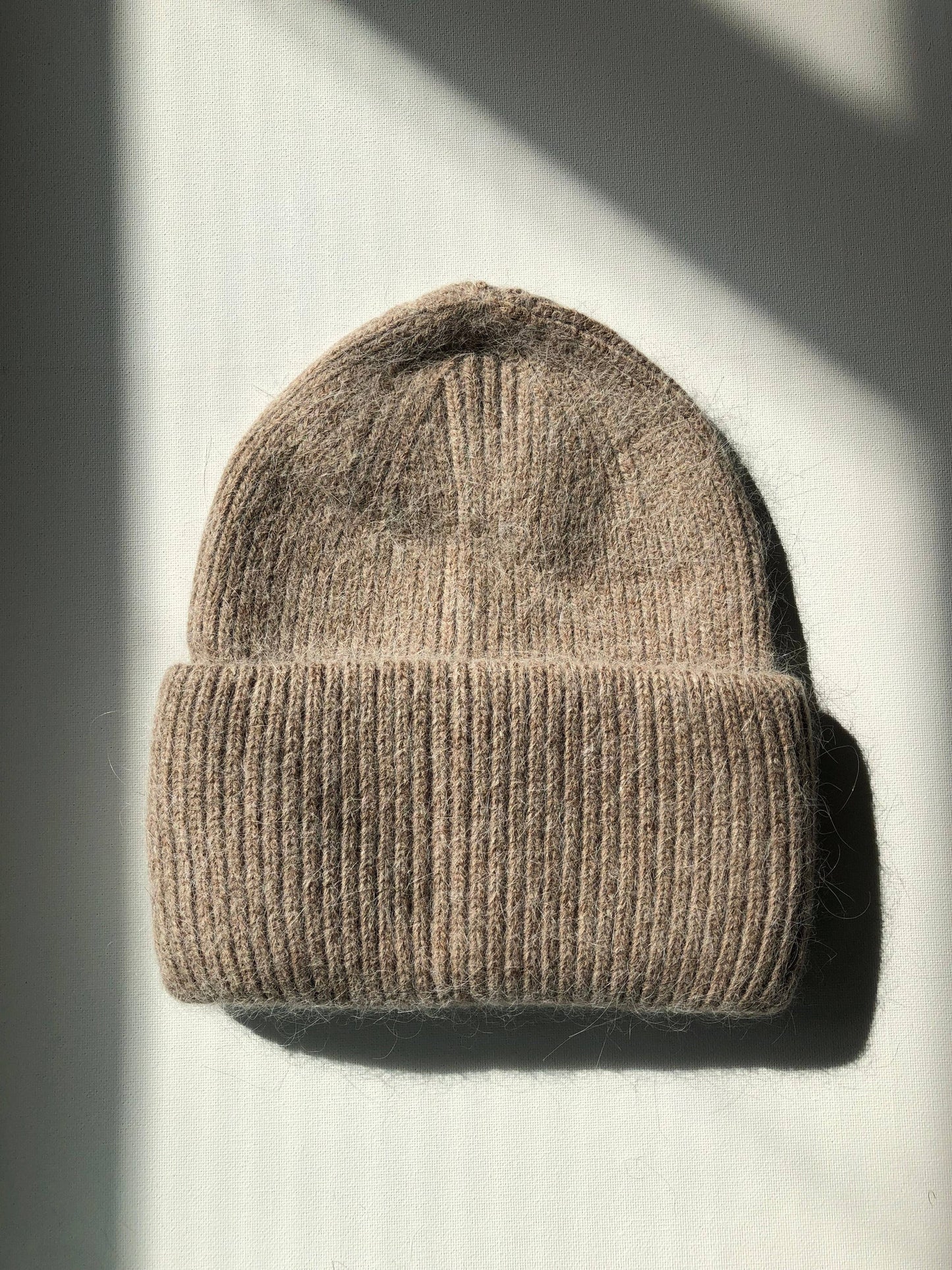 Royal Angora Beanie | Oat