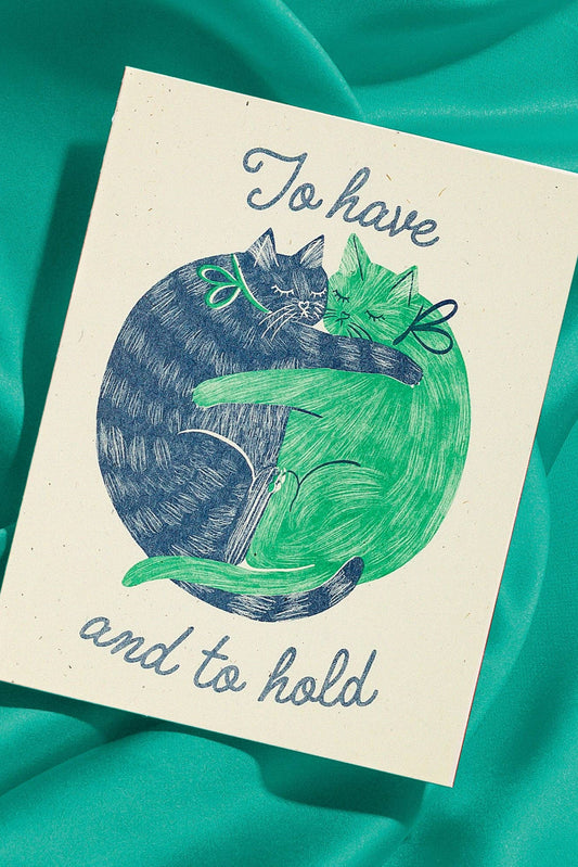 To Have And To Hold Wedding Card