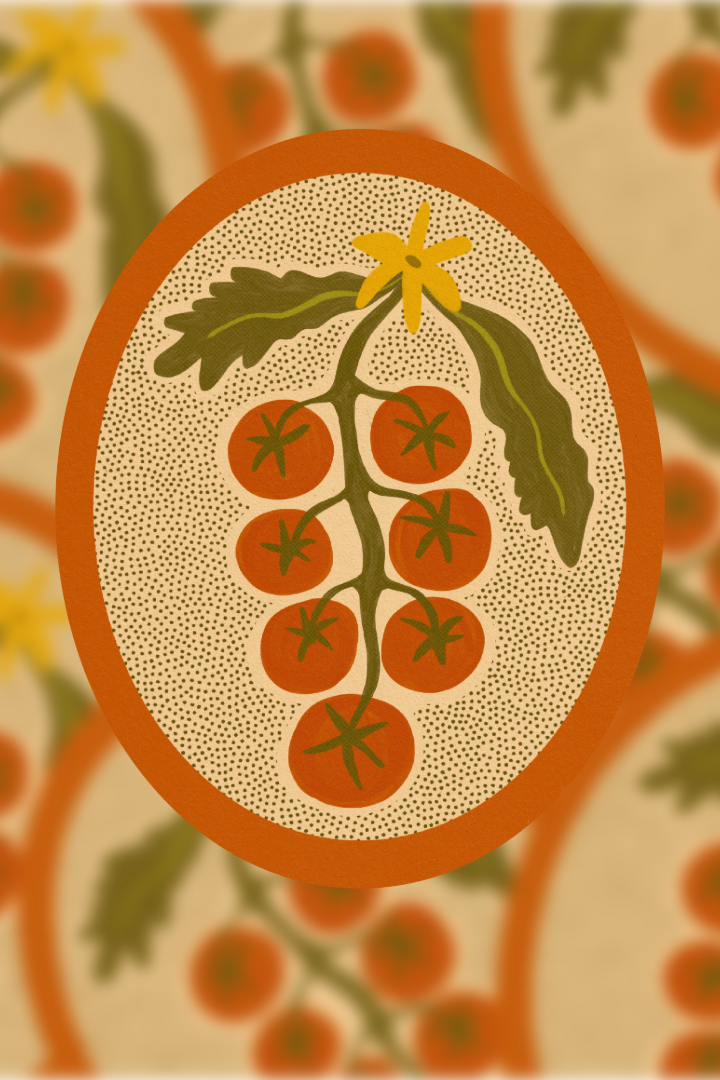 Tomato Vine  Sticker