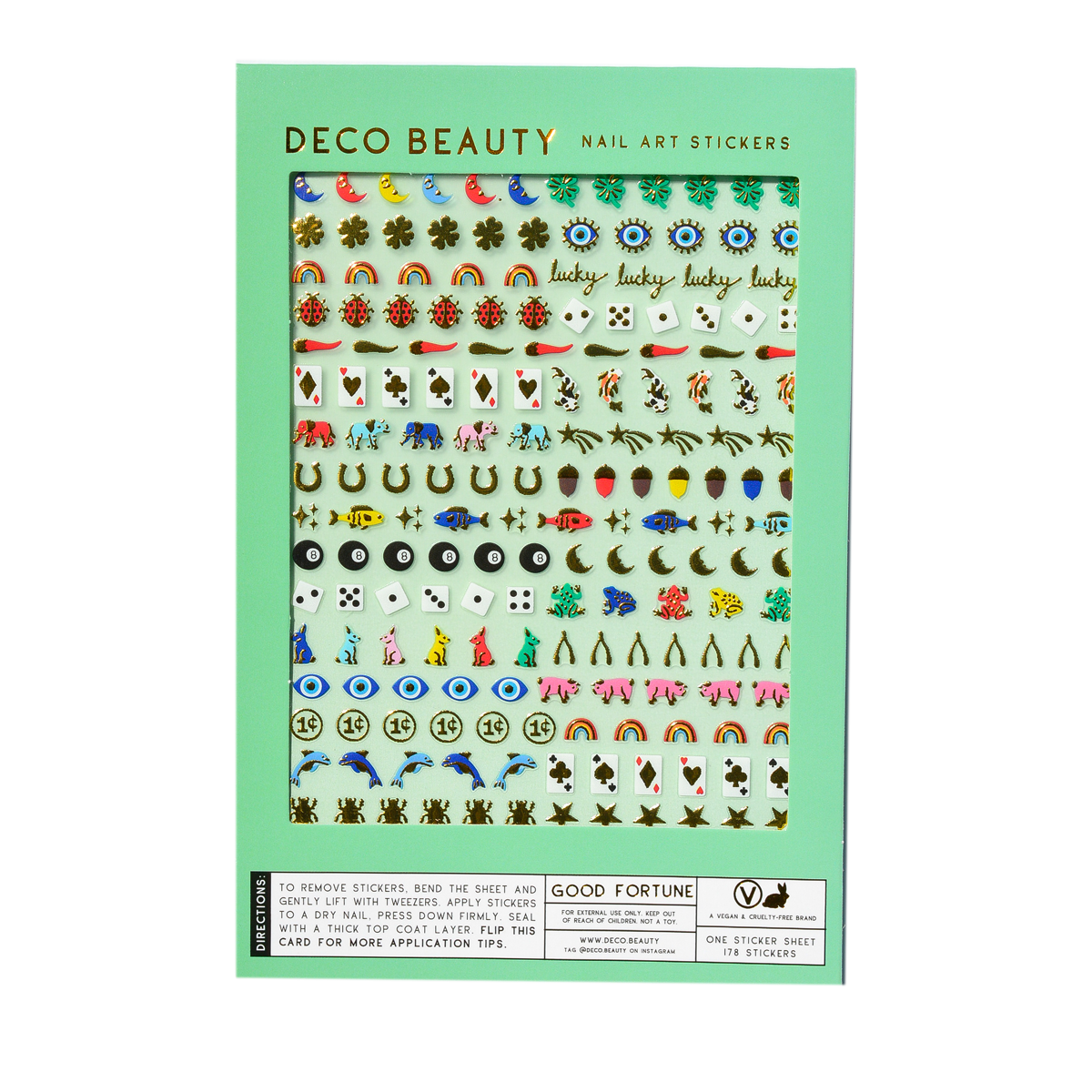 Nail Art Stickers | Good Fortune