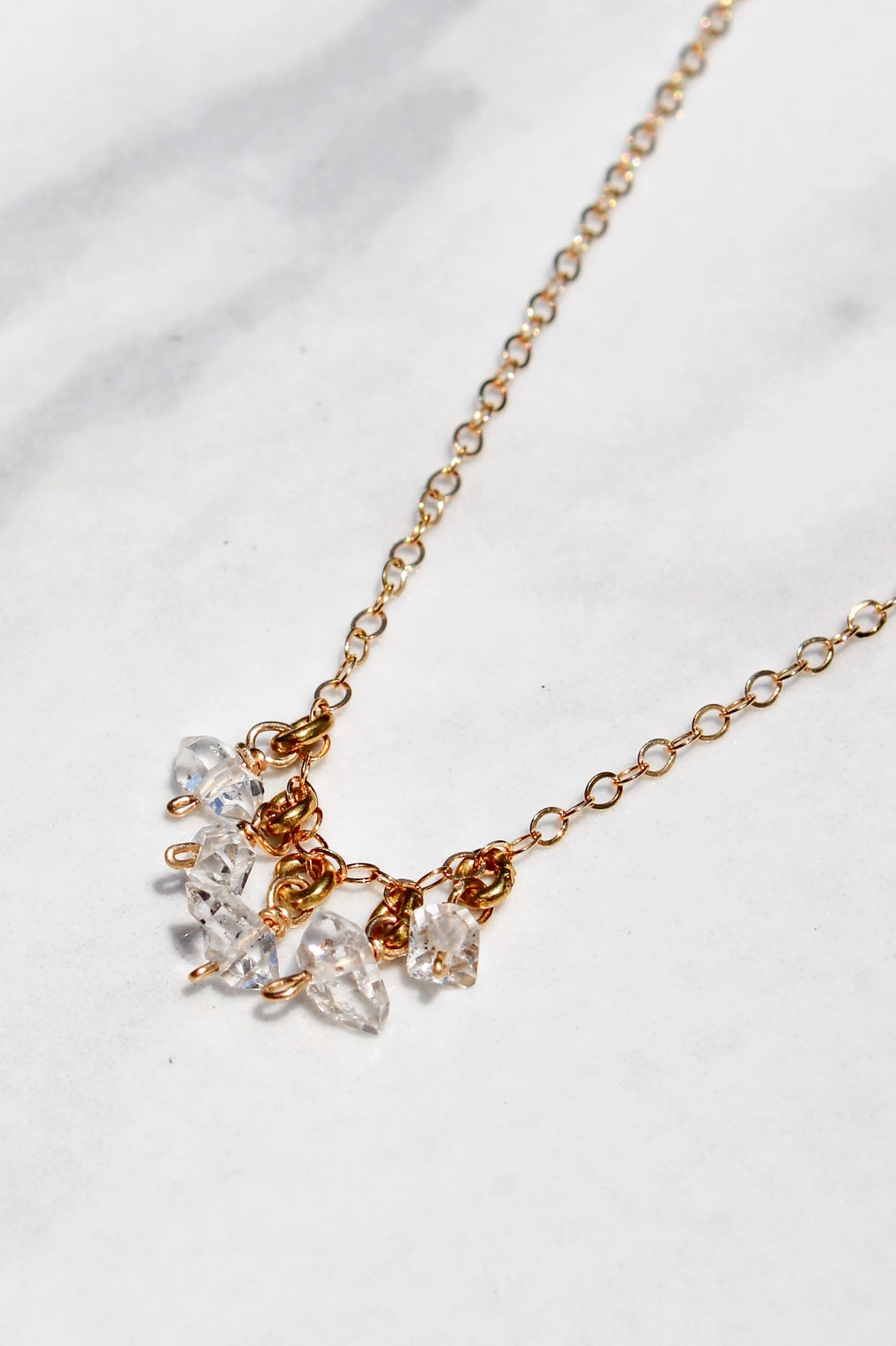 Moondrops Necklace | Cluster