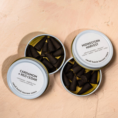 Blood Orange + Woodland Sage Incense Cones