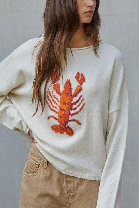 Market Price Lobster Sweater