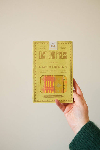 Yellow & Green Paper Chain Kit