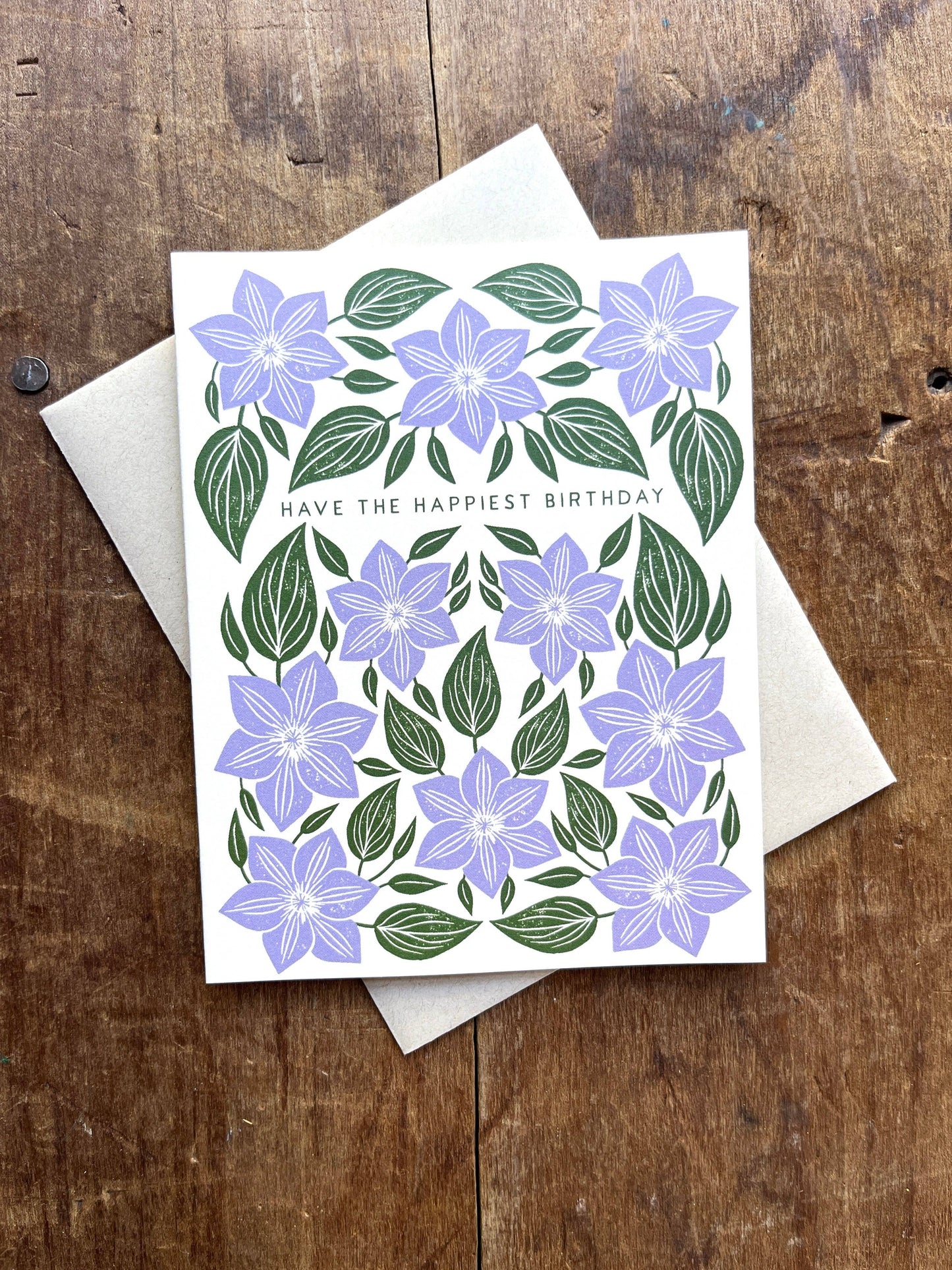 Happiest Birthday Floral Card