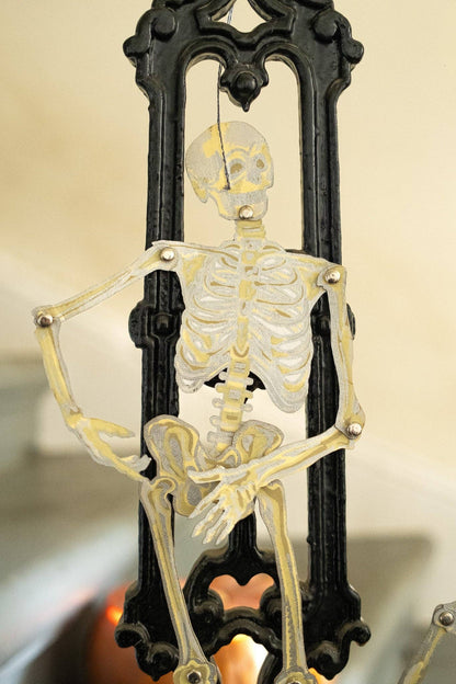Paper Ornaments | Dancing Skeletons