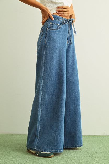 Why Knot Wide Leg Denim