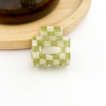 Mini Square Hair Clip | Assorted