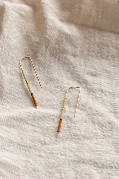 Mala Ear Pins | Large | Olive