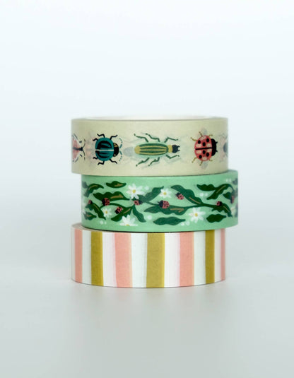 Washi Tape Set | Entomologist Garden