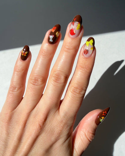 Nail Art Stickers | Cinnamon Stick