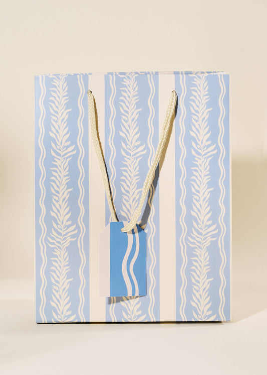 Blue Vine Gift Bag | Medium