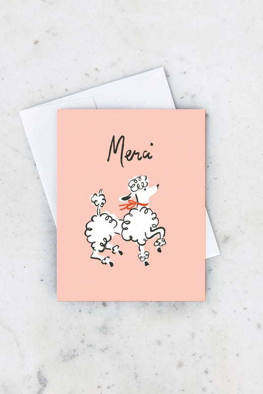 Merci! Thank You Card