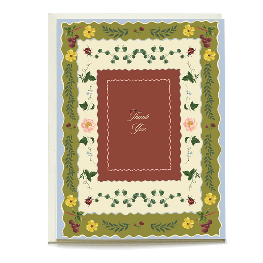 Briar Thank You Card