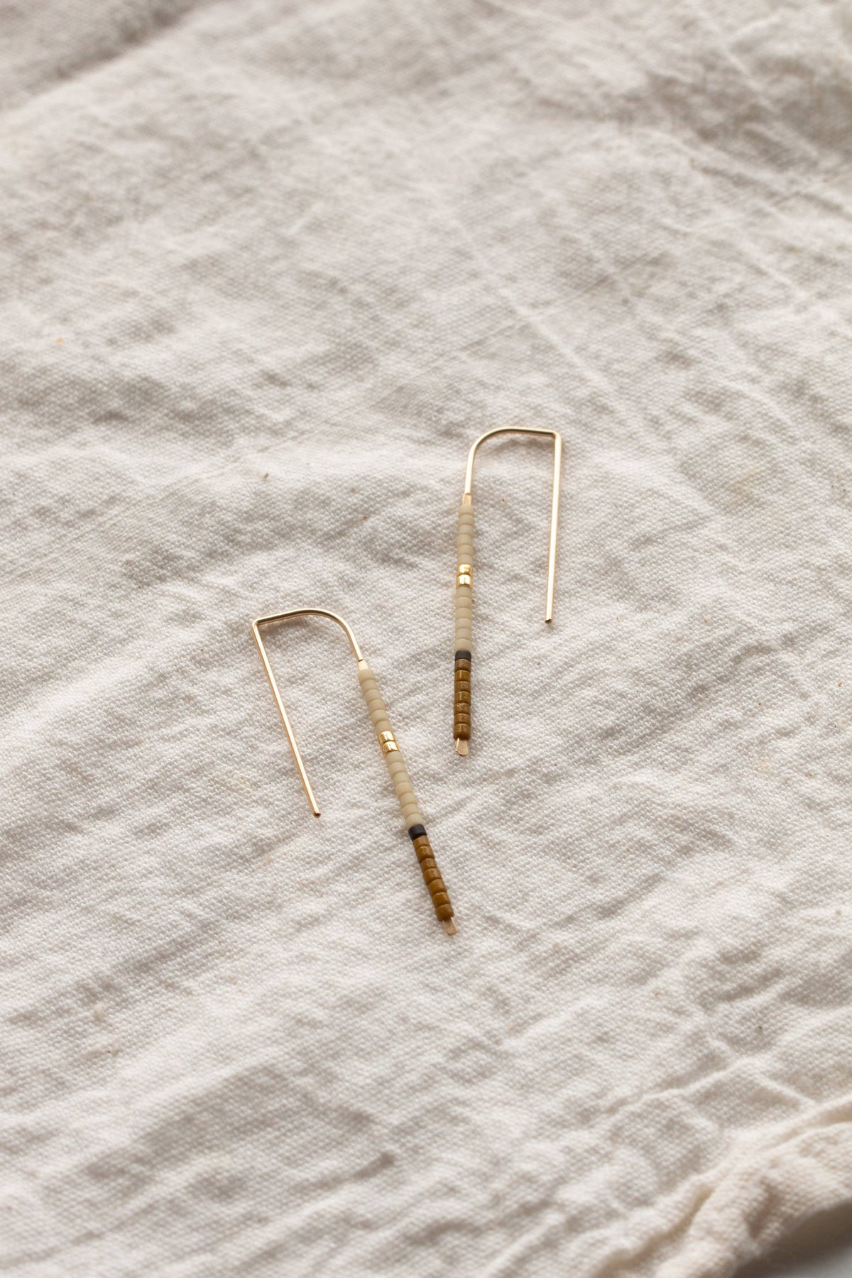 Mala Ear Pins | Large | Olive