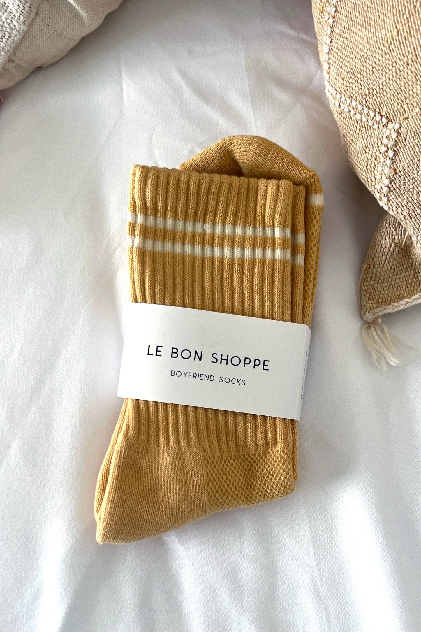 Boyfriend Socks | Light Grey