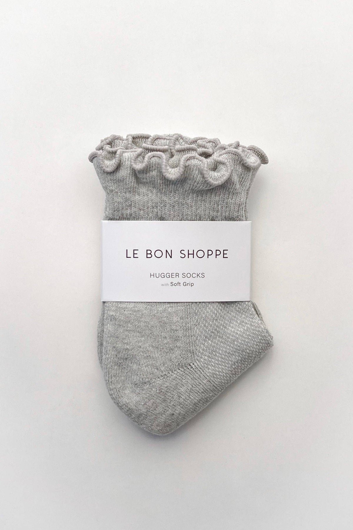 Ruffled Hugger Crew Socks | Vintage Pink