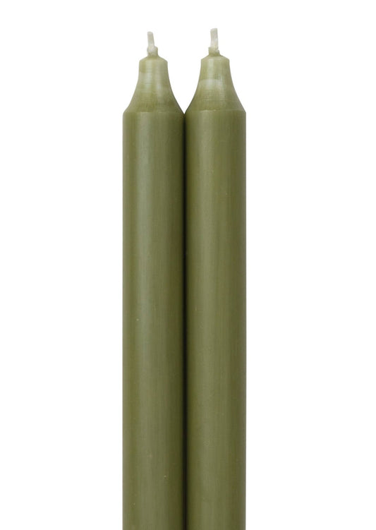 12" Tapers | Moss Green