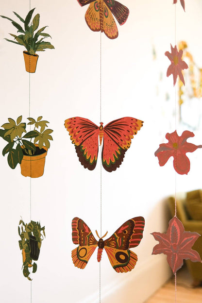 Butterfly Vertical Wall Hanging