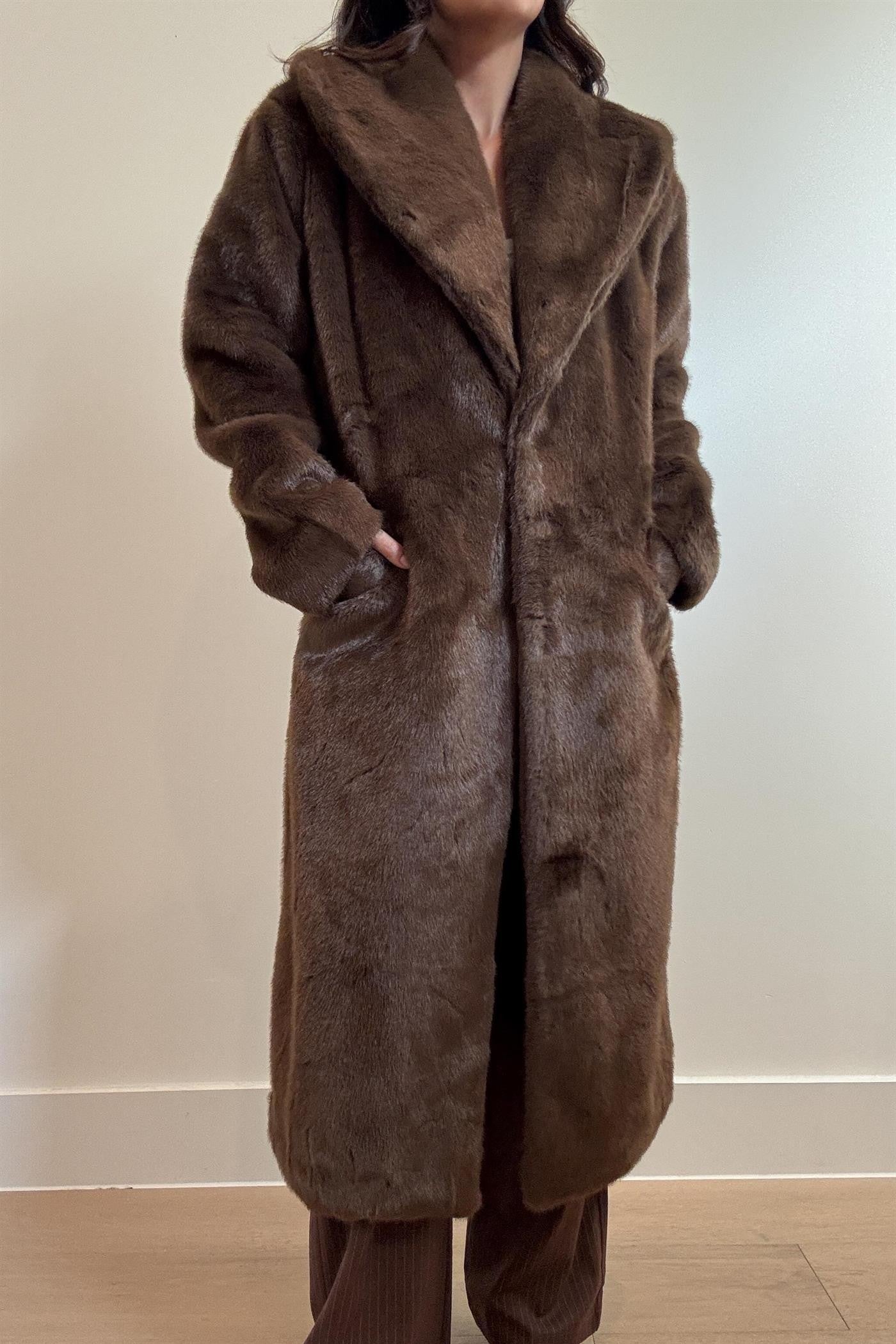 Elizabeth Faux Fur Coat