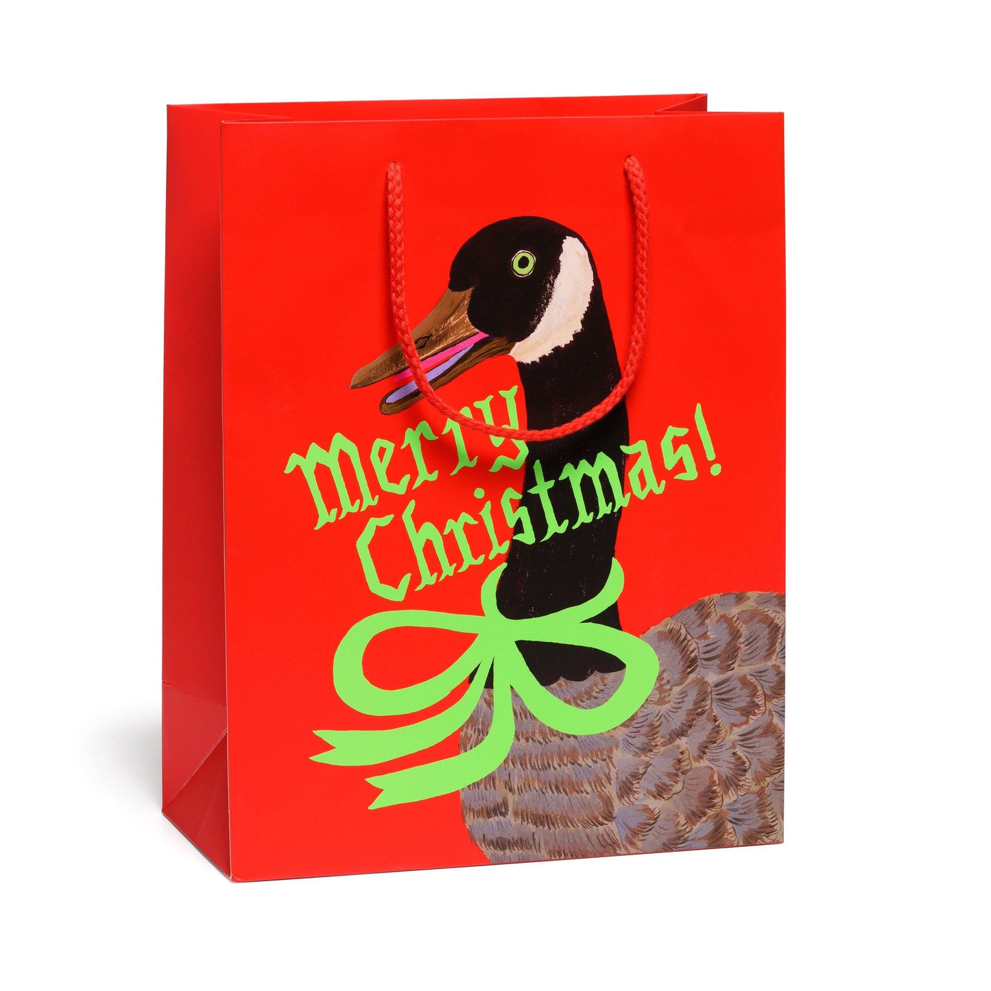 Christmas Goose Gift Bag | Medium