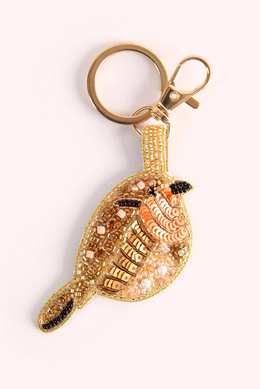 Rockin' Robin Beaded Keychain