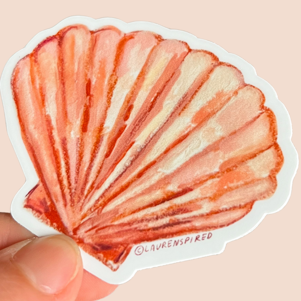 Seashell Sticker