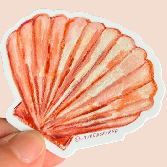Seashell Sticker