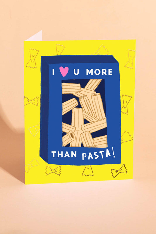 Rigatoni Love Card